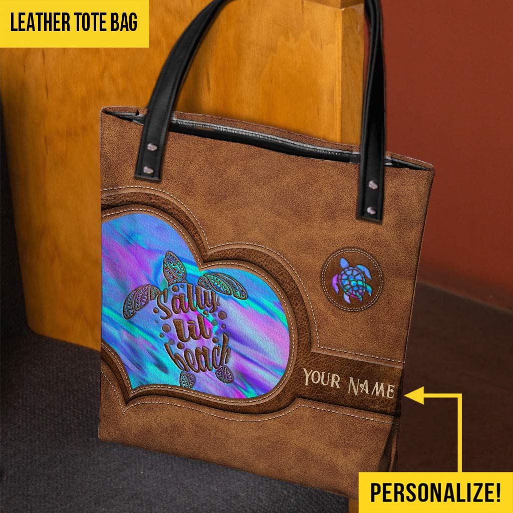 Love Turtles Personalized Tote Bag