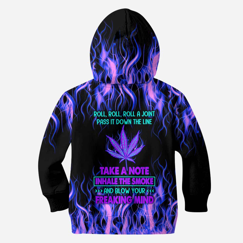 Roll Roll Roll - Weed All Over T-shirt and Hoodie
