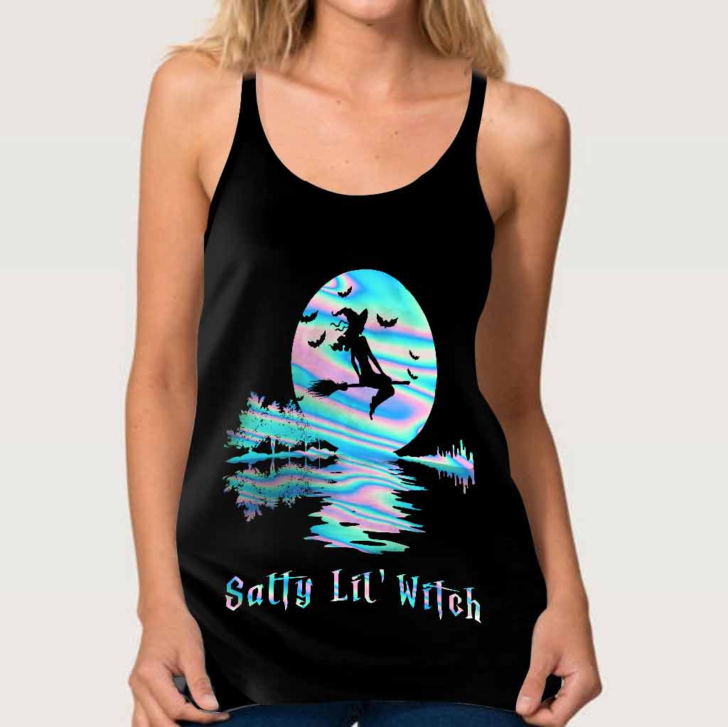 Salty Lil' Witch Cross Tank Top