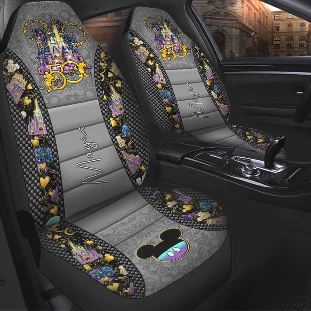 50th Anniversary Magic Kingdom - Mouse Seat Covers