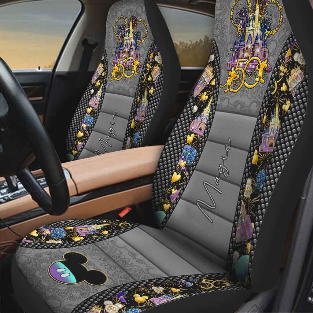 50th Anniversary Magic Kingdom - Mouse Seat Covers