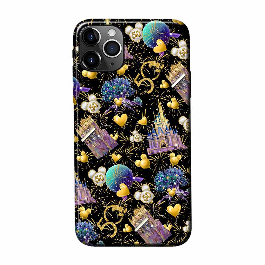 50th Anniversary Magic Kingdom - Mouse Phone Case