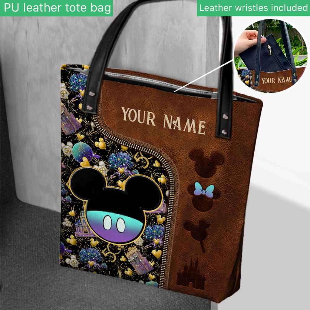 50th Anniversary Magic Kingdom - Personalized Mouse Tote Bag
