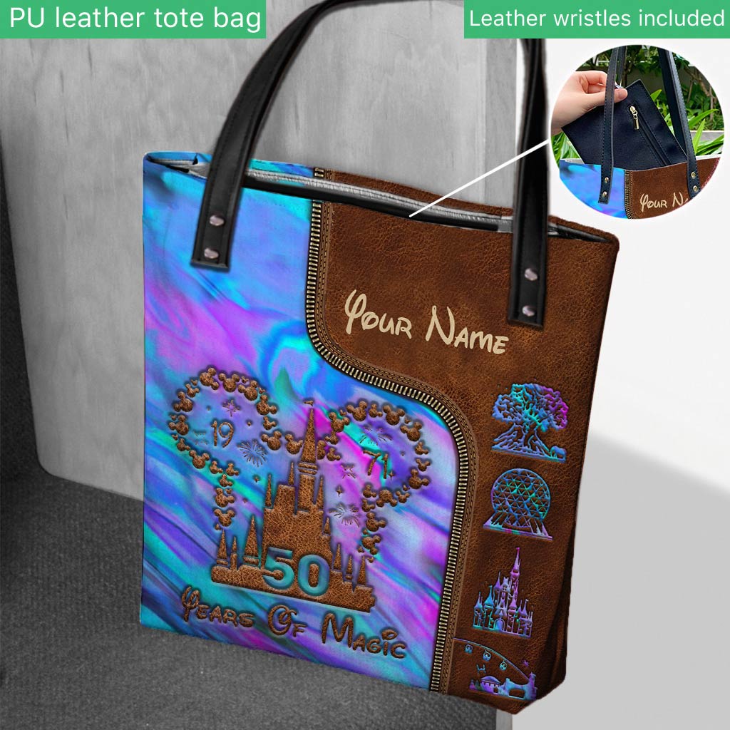 50 Years Of Magic - Personalized Mouse Tote Bag