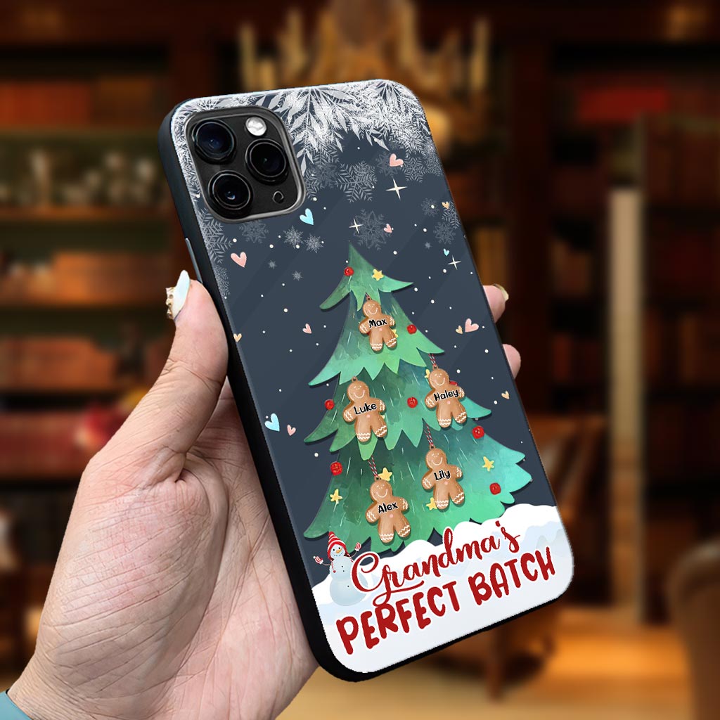 Grandma’s Perfect Batch - Personalized Christmas Phone Case