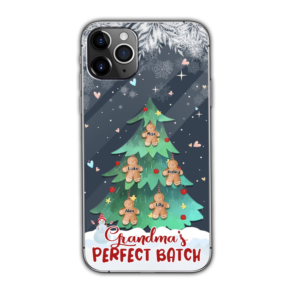 Grandma’s Perfect Batch - Personalized Christmas Phone Case