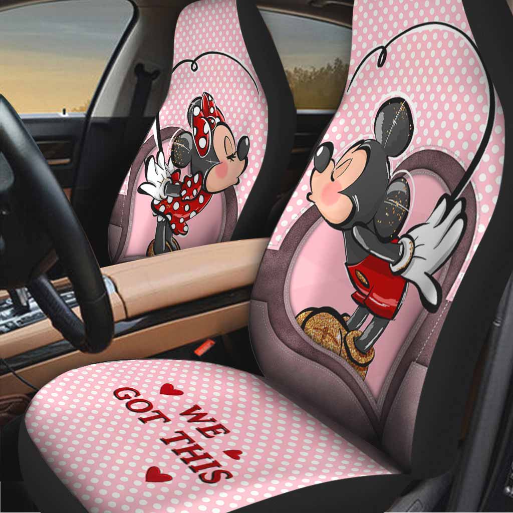 Magic Love Forever - Personalized Mouse Seat Covers