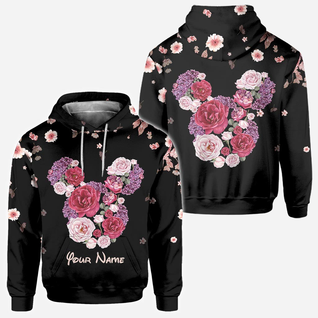 Magical Springtime Blossom - Personalized Mouse All Over T-shirt and Hoodie