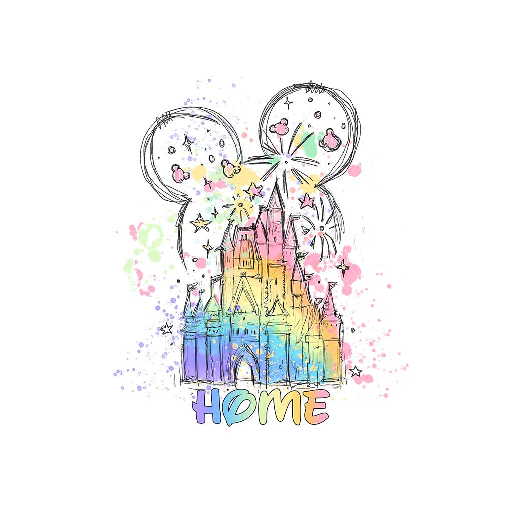 Home Magic Castle - Mouse Decal Full