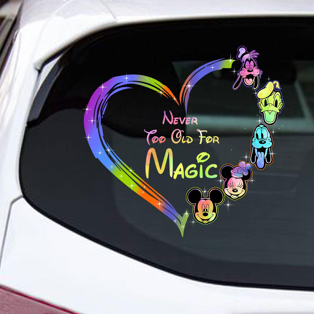 Never Too Old For Magic - Mouse Decal Full