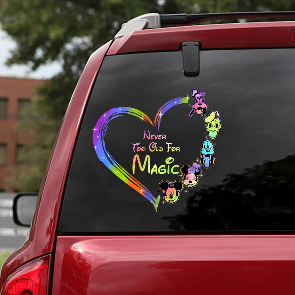 Never Too Old For Magic - Mouse Decal Full