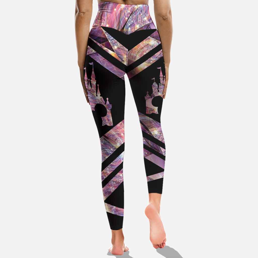 We're Never Too Old For Magic - Personalized Mouse Cross Tank Top and Leggings