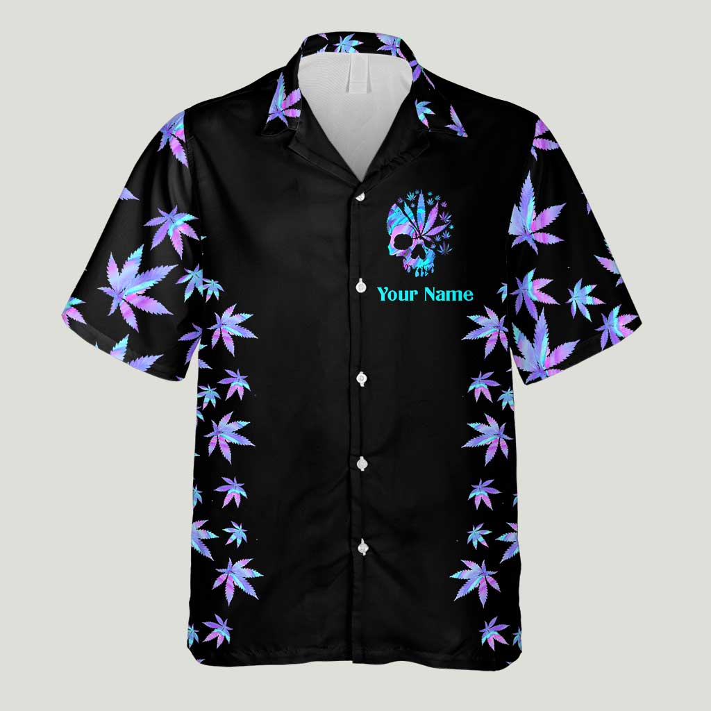 I Bet My Soul Smells Like Weed - Personalized Weed Hawaiian Shirt