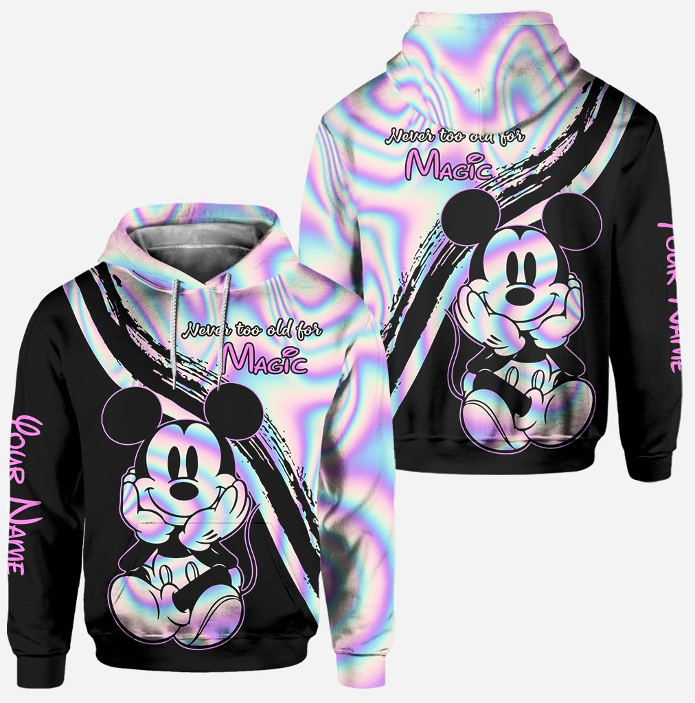Never Too Old - Personalized Mouse Hoodie and Leggings