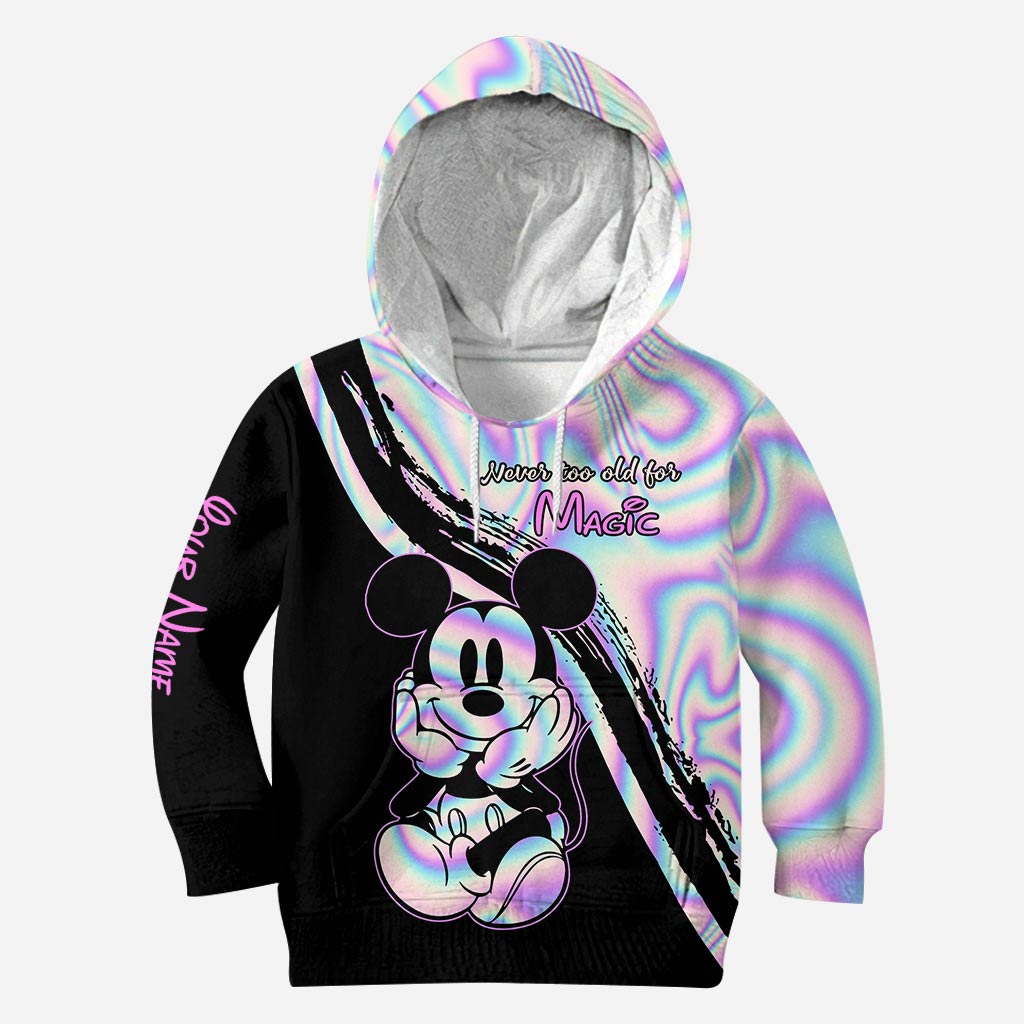 Never Too Old - Personalized Mouse Hoodie and Leggings
