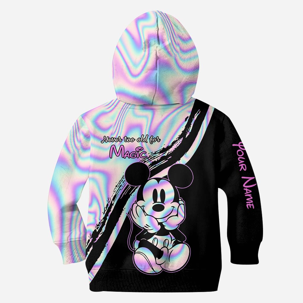 Never Too Old - Personalized Mouse Hoodie and Leggings