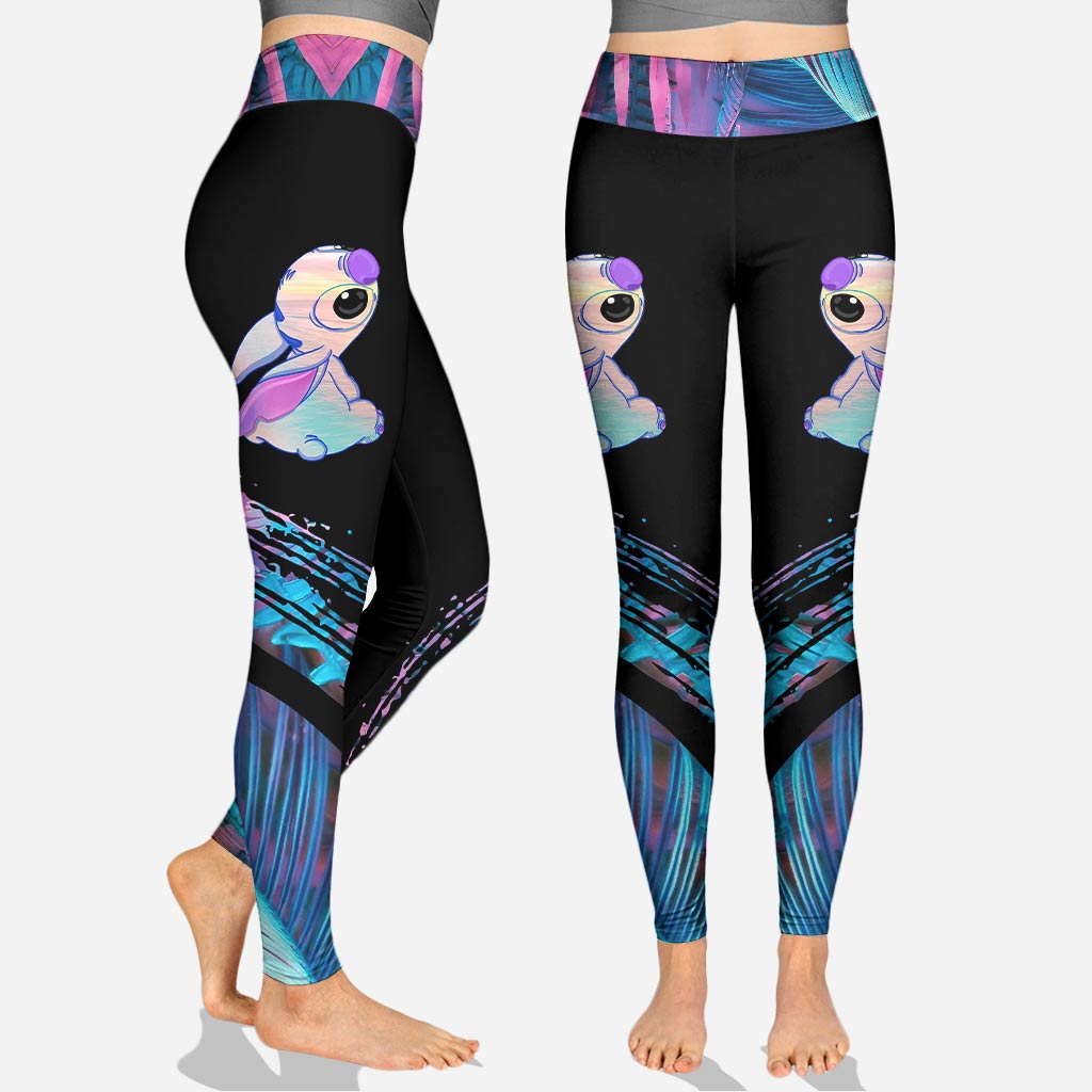Ohana Means Family - Personalized Hoodie and Leggings
