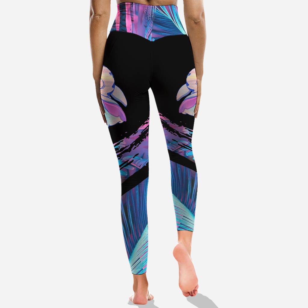 Ohana Means Family - Personalized Hoodie and Leggings