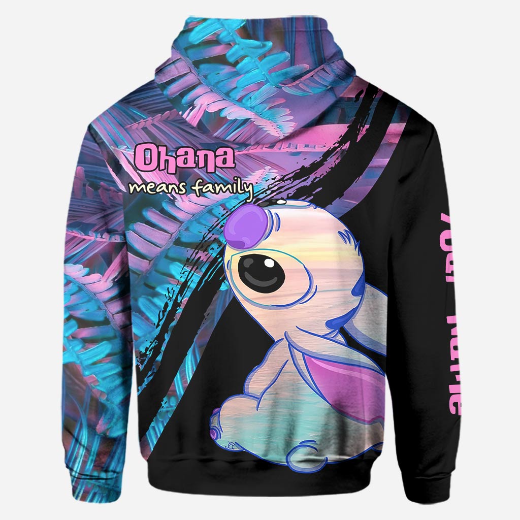 Ohana Means Family - Personalized Hoodie and Leggings
