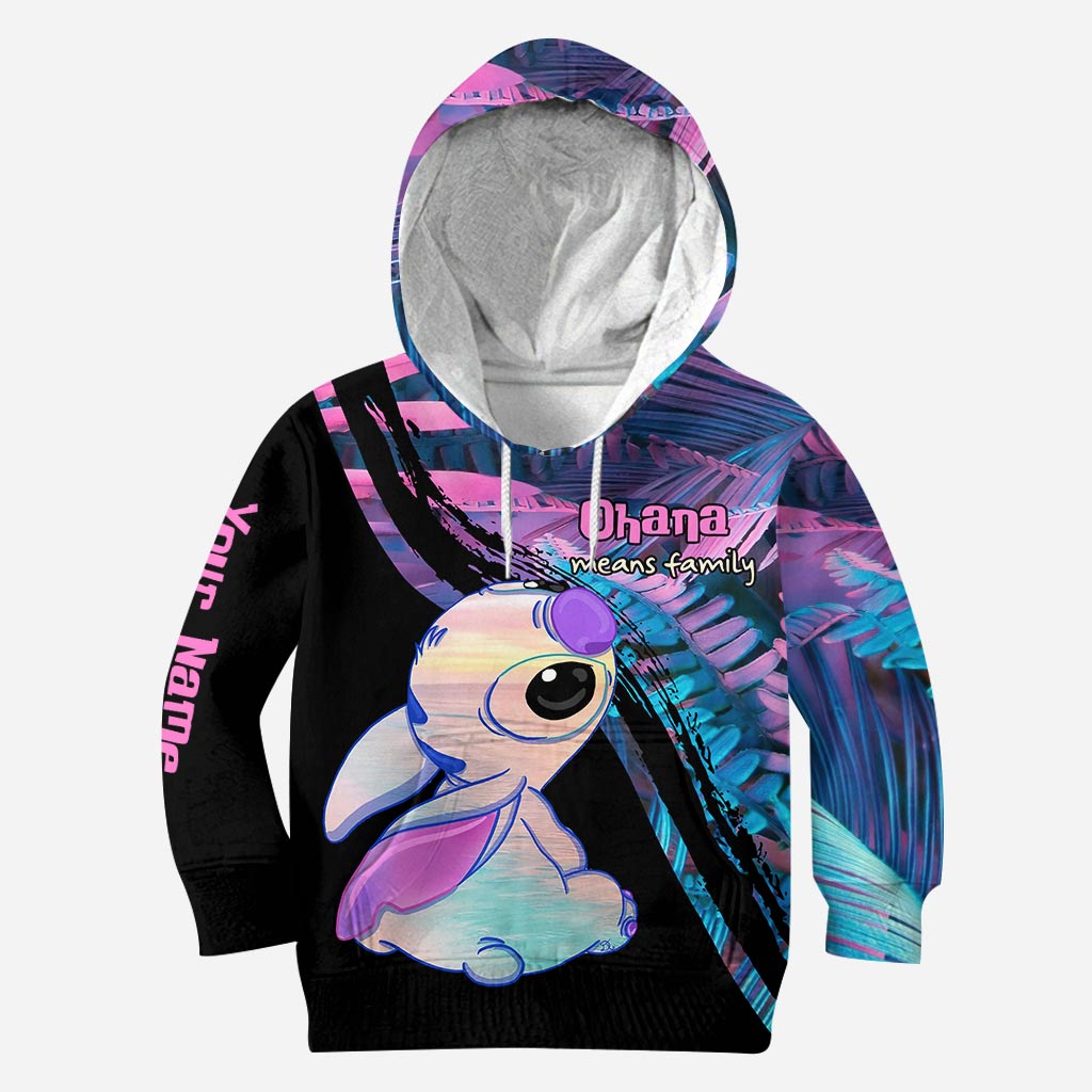 Ohana Means Family - Personalized Hoodie and Leggings