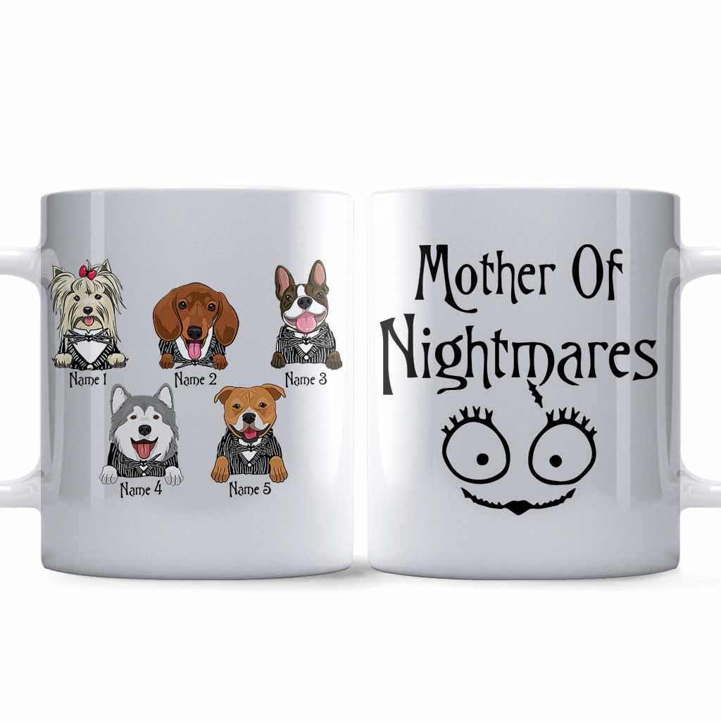 Nightmares - Personalized Dog Mug