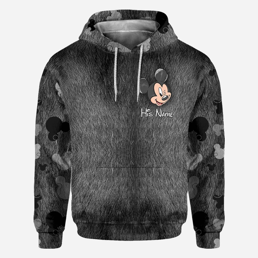 Forever To Go - Personalized Couple Mouse All Over T-shirt and Hoodie