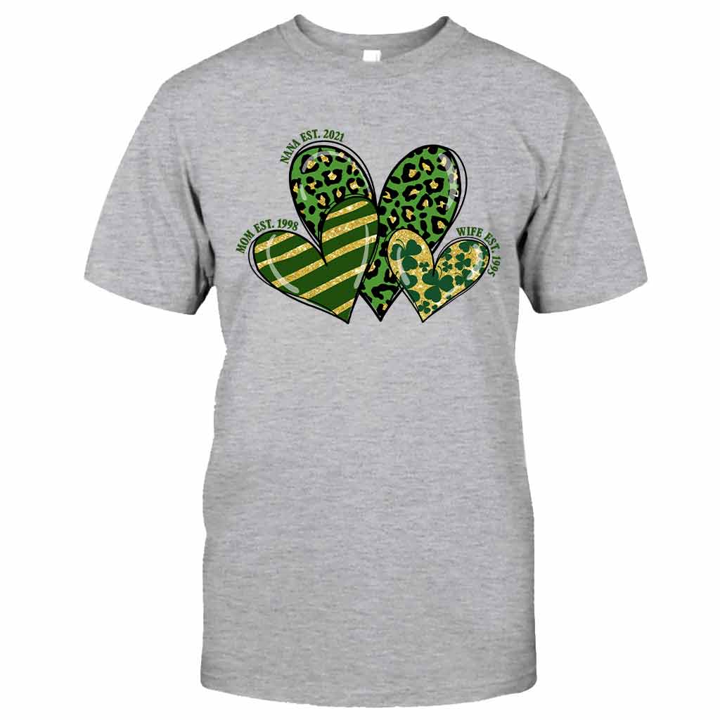 Lucky Nana - Personalized St. Patrick's Day Grandma T-shirt and Hoodie