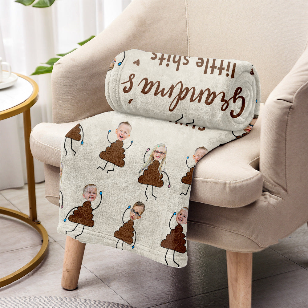 Grandma's Little Cuties - Personalized Mother's Day Grandma Blanket