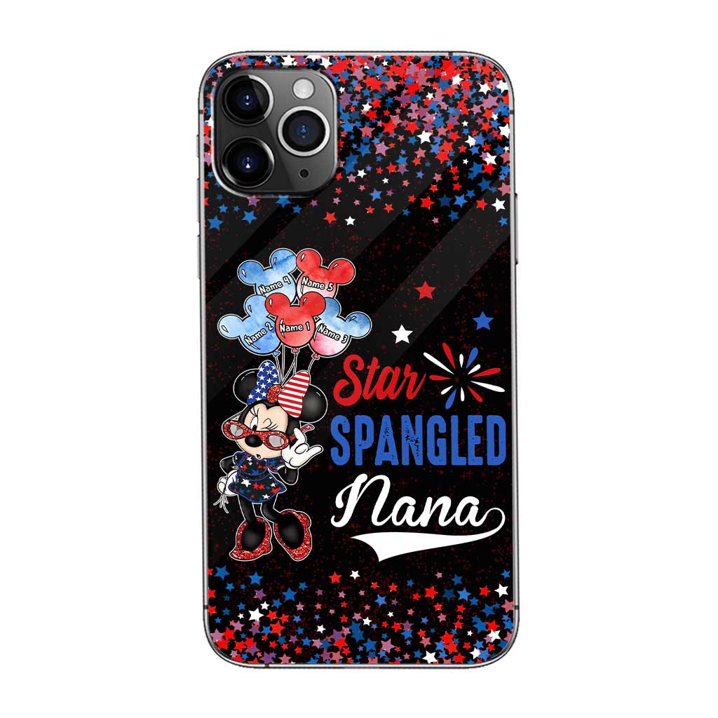 Star Spangled Nana - Personalized Independence Day Grandma Phone Case