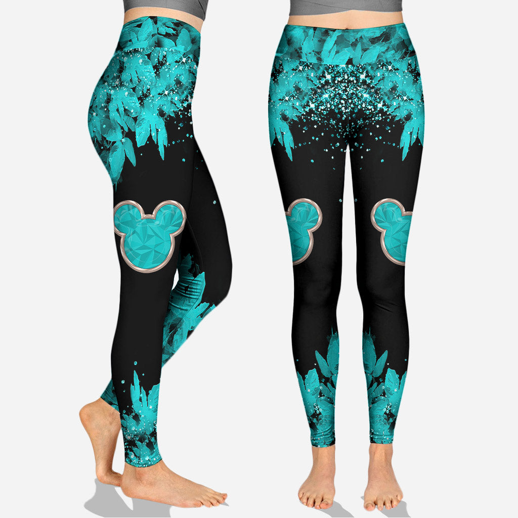 Never Too Old For Disney - Mouse Cross Tank Top and Leggings
