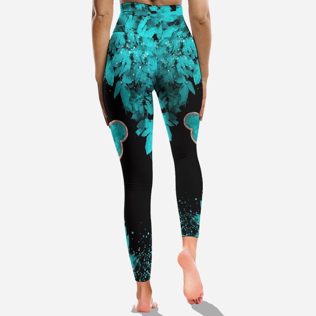 Never Too Old For Disney - Mouse Cross Tank Top and Leggings