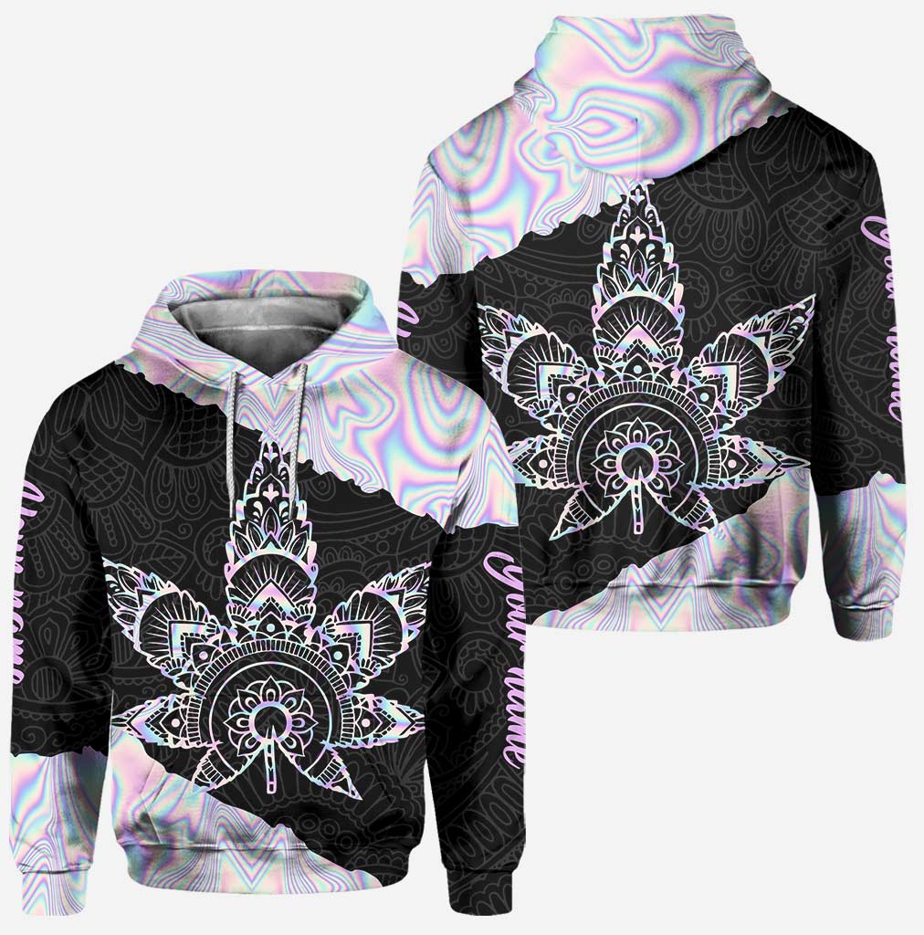 Choose Happy - Personalized Weed Hoodie And Leggings