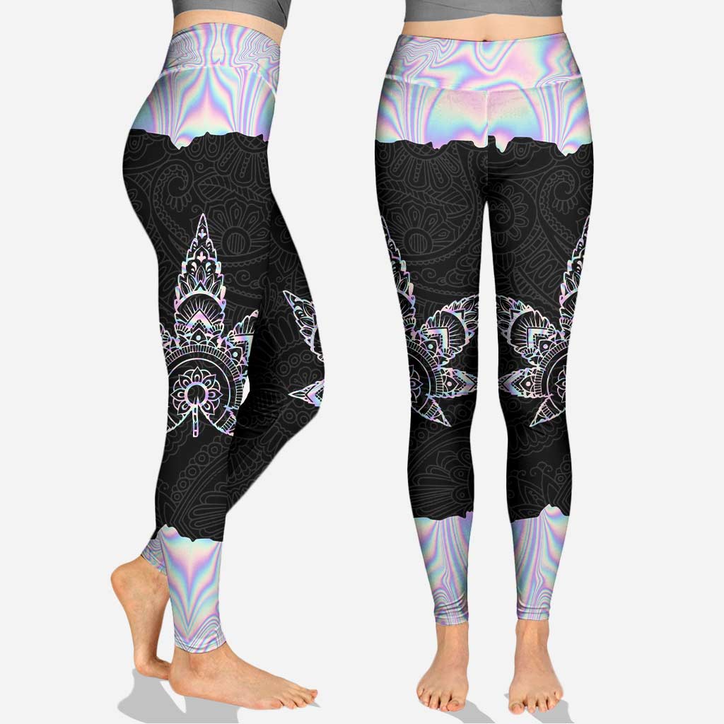 Choose Happy - Personalized Weed Hoodie And Leggings