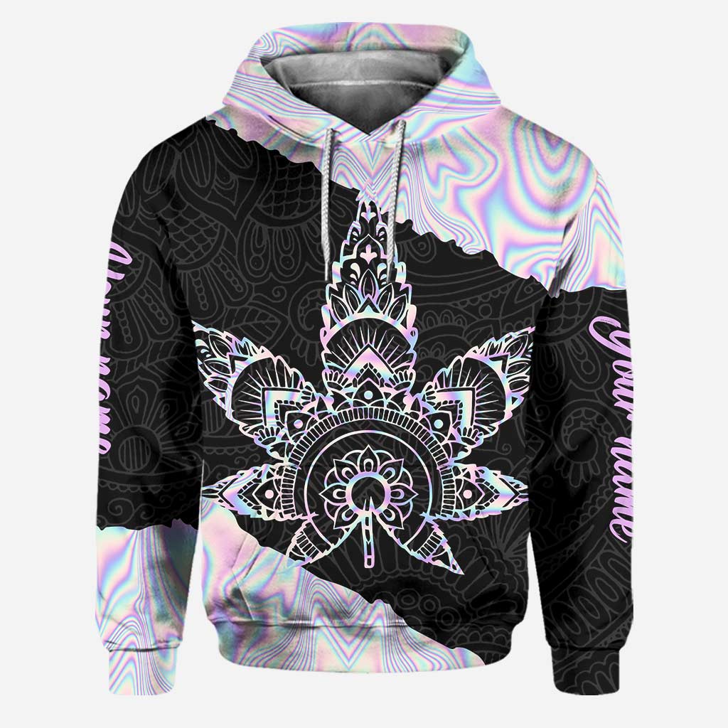 Choose Happy - Personalized Weed Hoodie And Leggings