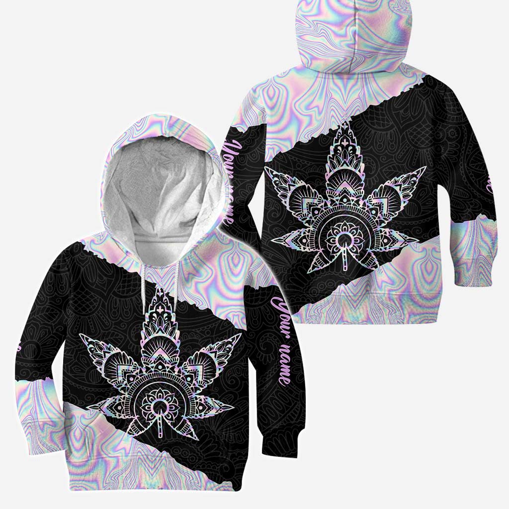Choose Happy - Personalized Weed Hoodie And Leggings