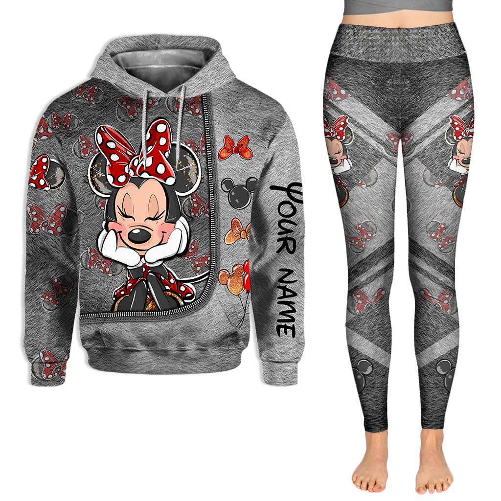 Pretty Mouse Ears - Personalized Hoodie and Leggings