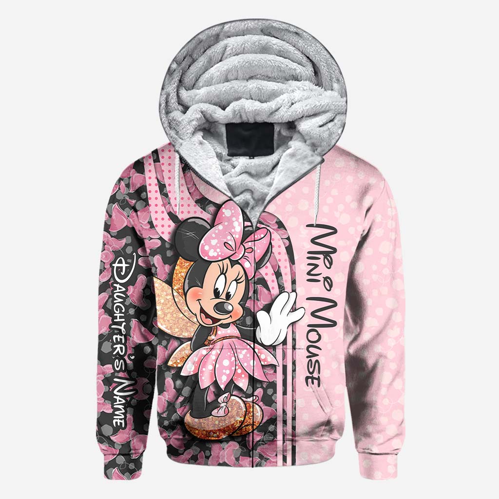 Mama & Mini Mouse Ears - Personalized All Over T-shirt and Hoodie