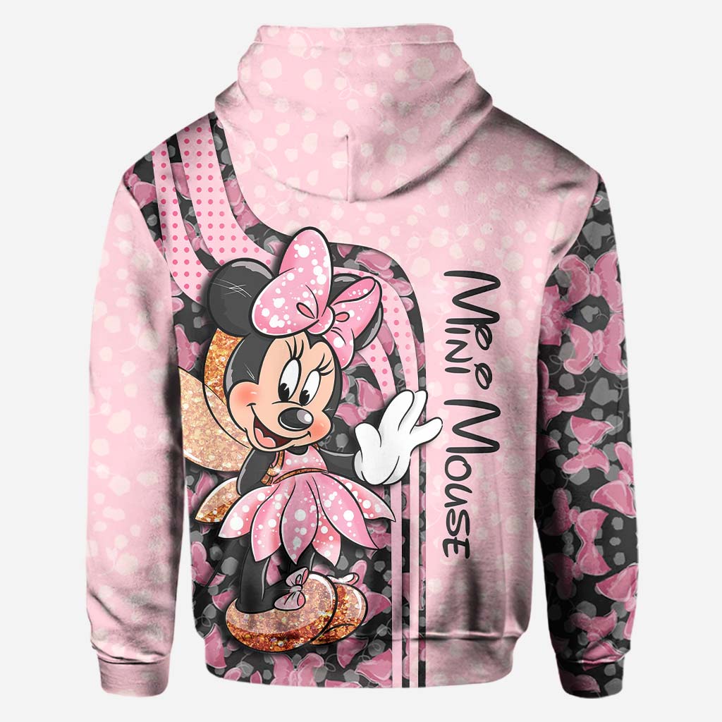 Mama & Mini Mouse Ears - Personalized All Over T-shirt and Hoodie