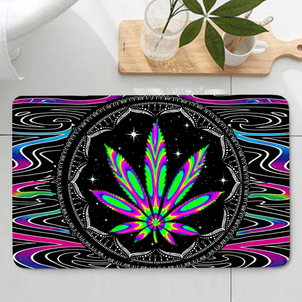 High Life - Weed Bathroom Curtain & Mats Set