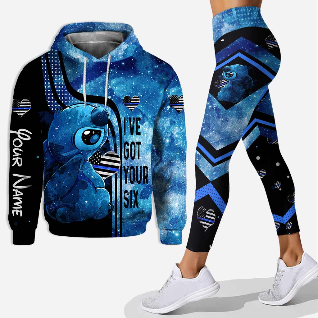 I've Got Your Six - Personalized Police Officer Hoodie and Leggings