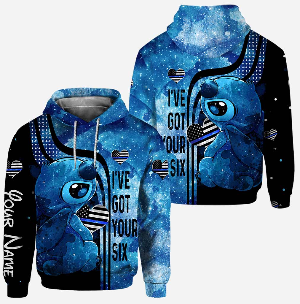 I've Got Your Six - Personalized Police Officer Hoodie and Leggings