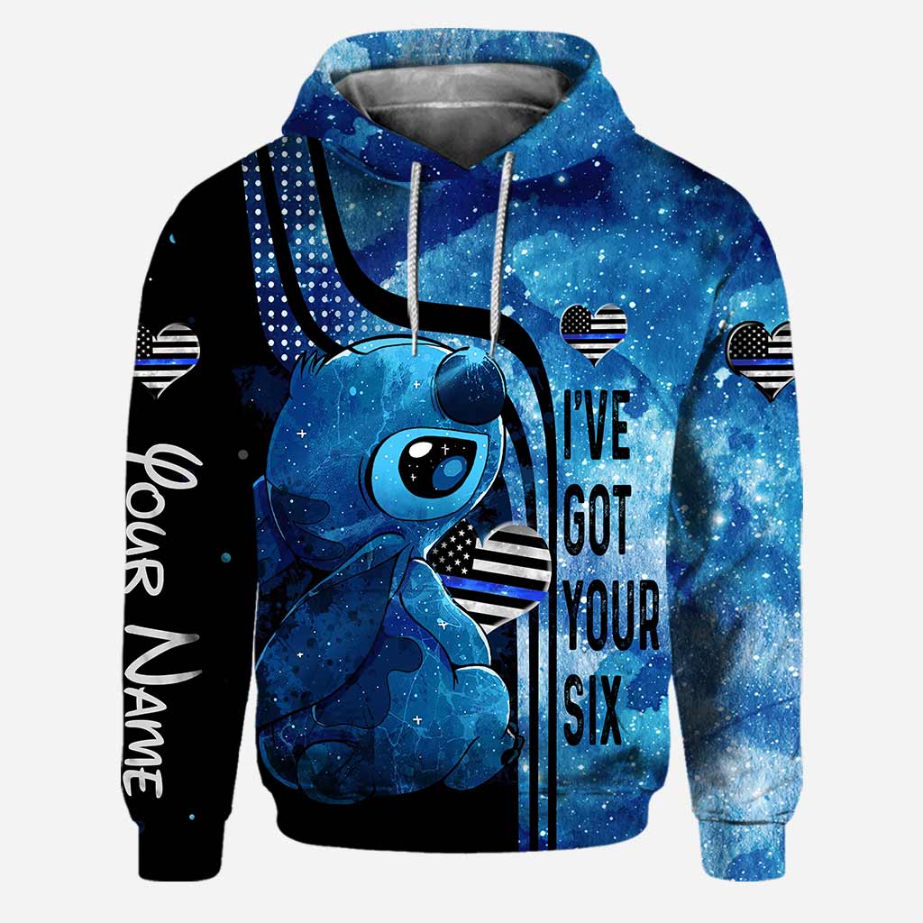 I've Got Your Six - Personalized Police Officer Hoodie and Leggings