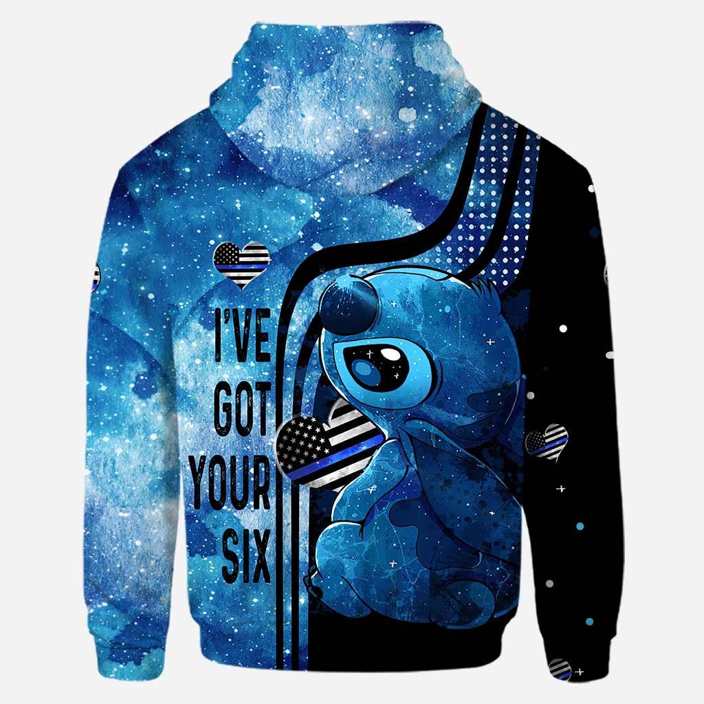 I've Got Your Six - Personalized Police Officer Hoodie and Leggings