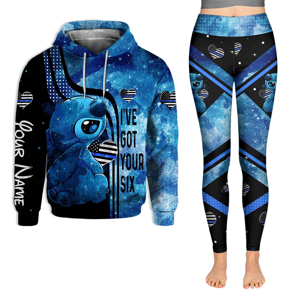 I've Got Your Six - Personalized Police Officer Hoodie and Leggings