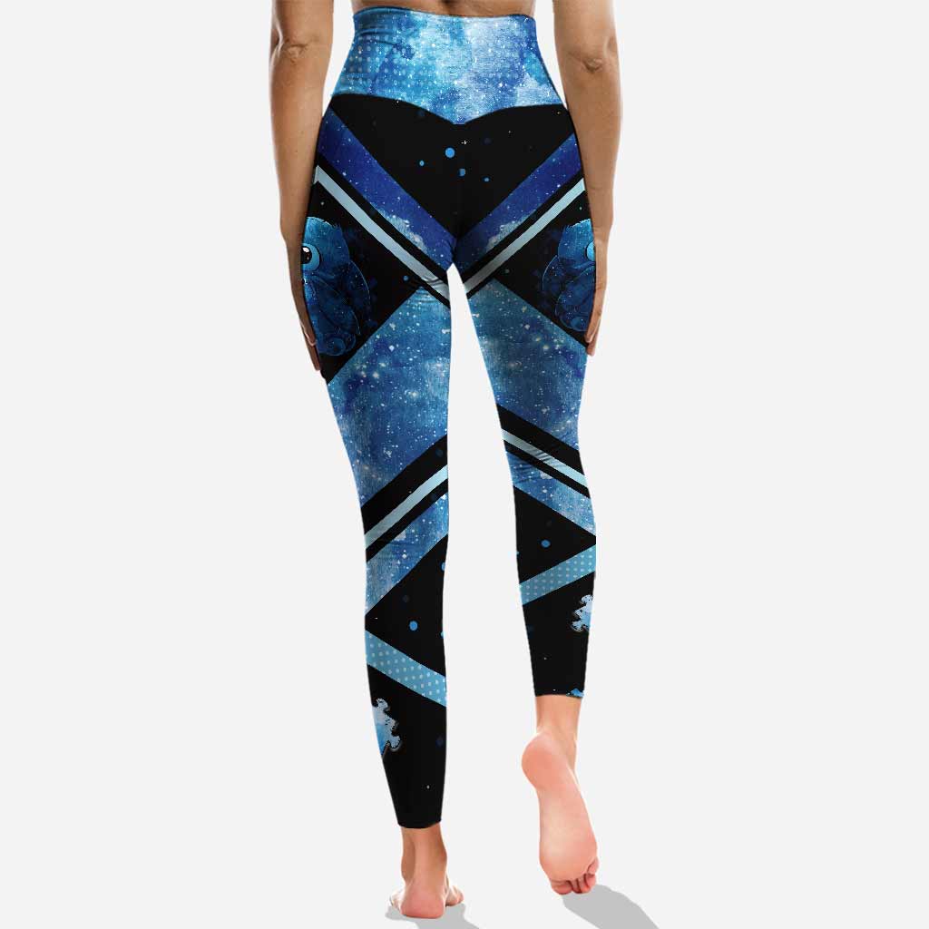 Be You The World Will Adjust - Personalized Autism Awareness Hoodie And Leggings