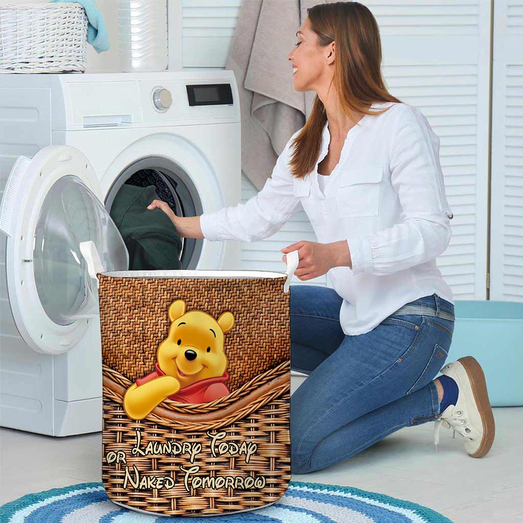 Laundry Today - Mouse Storage Basket With 3D Pattern Print