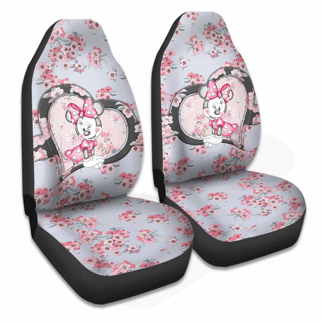Magic Pink Flower - Mouse Seat Covers