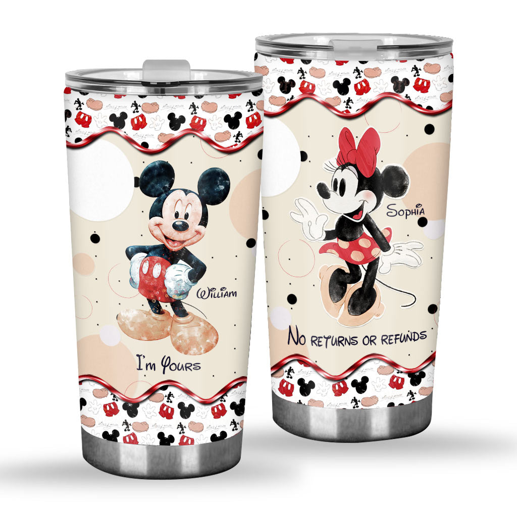 I'm Yours - Personalized Couple Mouse Tumbler