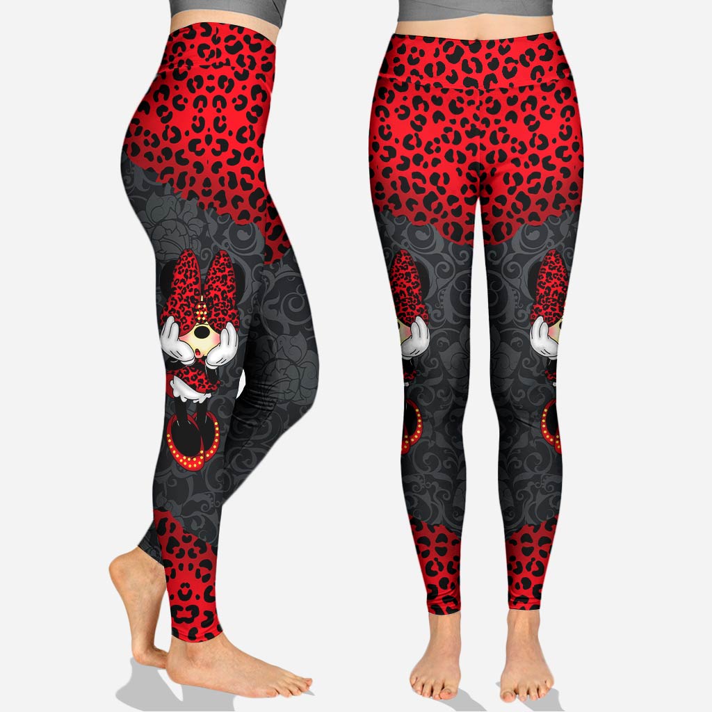 Lovely Mouse - Personalized Hoodie And Leggings