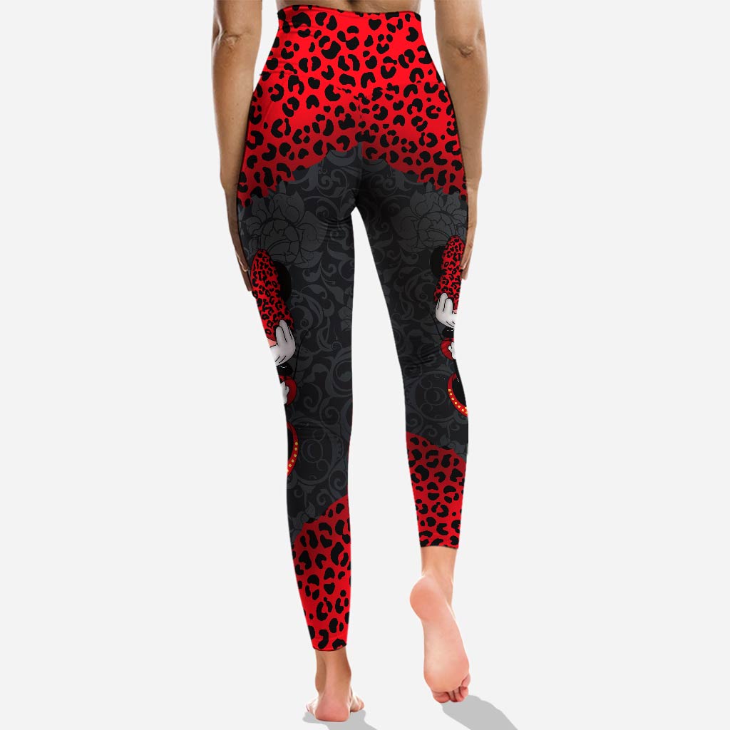 Lovely Mouse - Personalized Hoodie And Leggings